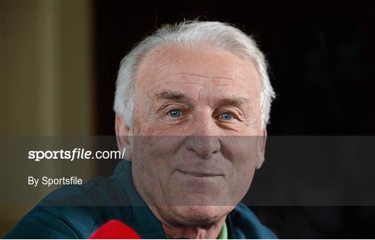 Republic of Ireland Squad Press Conference - Monday 25th March Republic of Ireland Squad Press Conference - Monday 25th March