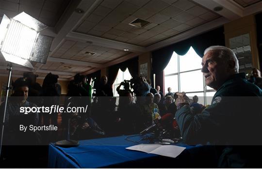 Republic of Ireland Squad Press Conference - Monday 25th March Republic of Ireland Squad Press Conference - Monday 25th March