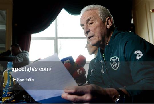 Republic of Ireland Squad Press Conference - Monday 25th March