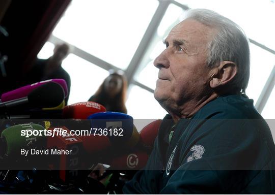 Republic of Ireland Squad Press Conference - Monday 25th March Republic of Ireland Squad Press Conference - Monday 25th March