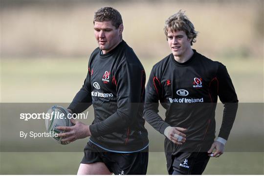Ulster Rugby Squad Training - Tuesday 2nd April