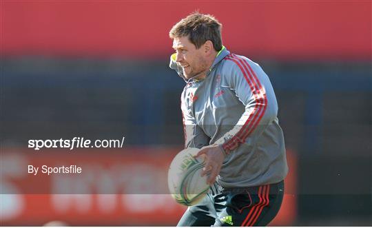 Munster Rugby Squad Training - Wednesday 3rd April