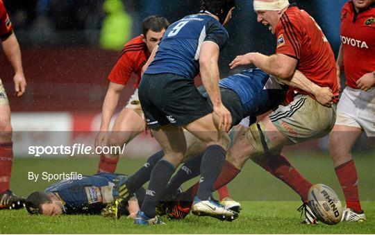 Munster v Leinster - Celtic League 2012/13 Round 20