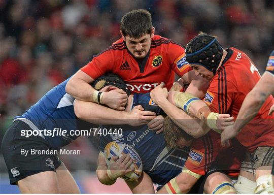 Munster v Leinster - Celtic League 2012/13 Round 20 Munster v Leinster - Celtic League 2012/13 Round 20