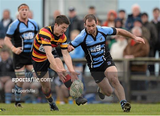 Shannon v Lansdowne - Ulster Bank League Division 1A Shannon v Lansdowne - Ulster Bank League Division 1A