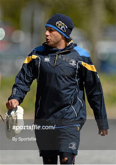 Leinster Rugby Squad Training and Media Briefing - Monday 29th April