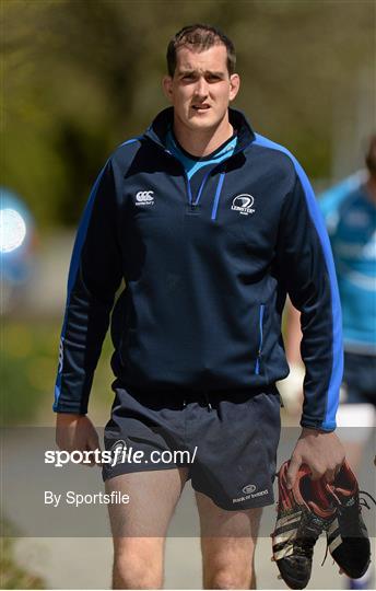 Leinster Rugby Squad Training and Media Briefing - Monday 29th April