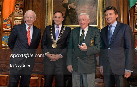Irish Olympic Medallists from the London 2012 Games presented with Olympic Lapel Pins