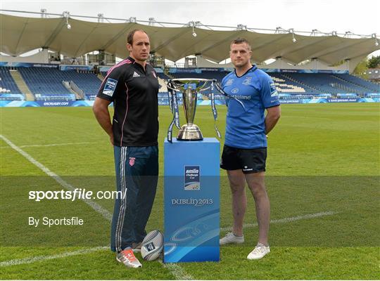 Amlin Challenge Cup Final Captain's Photocall