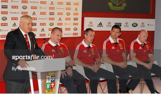 2013 British & Irish Lions Team Announcement