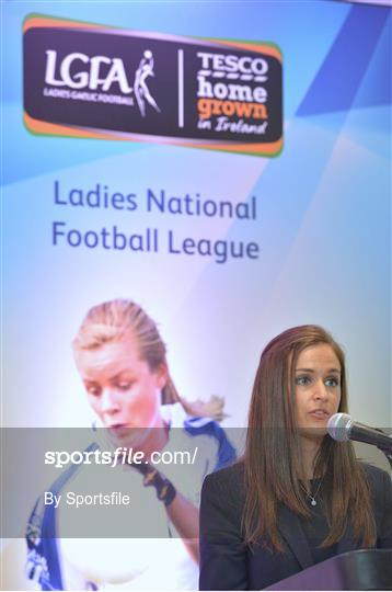 2013 TESCO HomeGrown Ladies National Football Team of the League Presentations